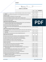 Medical History Form