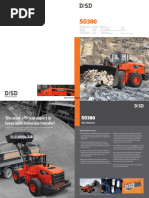 DISD SD380 Wheel Loader Specs PDF