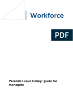 Guide Nhsscotland Workforce Parental Leave Policy Guide For Managers 1 3 Last Updated October 2023