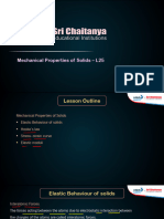 Mechanical Properties of Solids - L25