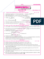 Solved Paper 2 2