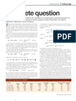 Frishling (2002) A Discrete Question