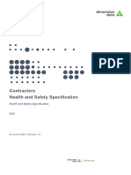 DD-HSE-SPE-001 Contractor's Health and Safety Specification - Rev2 - LATEST