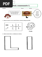 Guía Consonante L