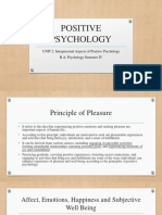 Unit 2 Positive Psychology