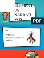 Elemenos Narativo