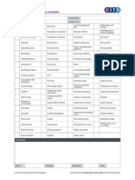 GA12 - Induction Training Checklist