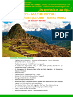 Cusco 5D 4N Promociones 2024