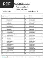 Galle Test 05 Top Rankers