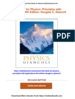 (PDF Download) Test Bank For Physics: Principles With Applications, 6th Edition: Douglas C. Giancoli Fulll Chapter