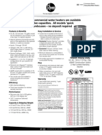 Rheem Ruud Heavy Duty Spec Sheet