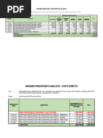 Desagregado Presupuesto Analitico Ultimo