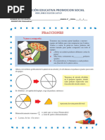 Fracciones 4 Grado