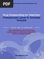 (PDF Download) Drug Compounding For Veterinary Professionals Lauren R. Eichstadt Forsythe Fulll Chapter