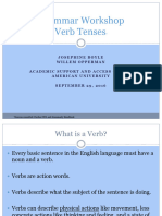 Grammar Workshop Verb Tense 1