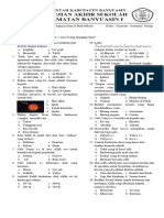 Ujian Akhir Sekolah PAI Revisi Tahun 2019