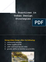 Best Practices in Urban Design Strategies