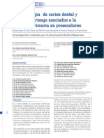 Epidemiologia de Caries en Mexico