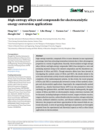 SusMat - 2021 - Liu - High Entropy Alloys and Compounds For Electrocatalytic Energy Conversion Applications