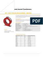 1000V EP Current Transformer - Cast Resin Series Catalogue