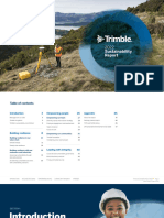 Trimble Sustainability Report 2022