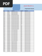 Programacion Docente Virtual - FESD-16