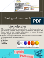 Biological Macromolecules