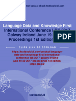 Language Data and Knowledge First