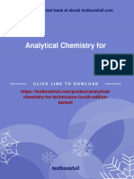 Get Analytical Chemistry For Technicians Fourth Edition Kenkel Free All Chapters