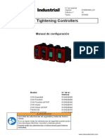 CVI3 Tightening Controllers: Manual de Configuración