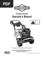 Operator's Manual: Pressure Washer