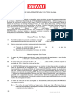 Anexo B - Contrato Obras - Preço Global - SENAI - 2023