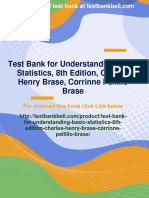 (PDF Download) Test Bank For Understanding Basic Statistics, 8th Edition, Charles Henry Brase, Corrinne Pellillo Brase Fulll Chapter