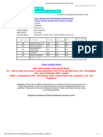 Secondary School Examination (Class X) 2024