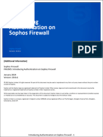 FW3505 20.0v1 Introducing Authentication On Sophos Firewall