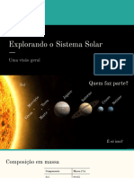 Explorando o Sistema Solar