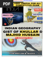 INDIAN GEOGRAPHY - For Wbcs Sample File