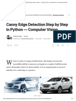 Canny Edge Detection Step by Step in Python - Computer Vision - by Sofiane Sahir - Towards Data Science