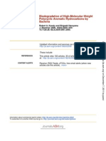 Polycyclic Aromatic Hydrocarbons by Biodegradation of High-Molecular-Weight