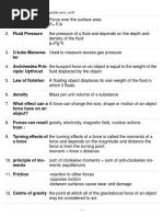 Physics CSEC Quizlet Notes