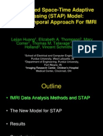 An Improved Space-Time Adaptive Processing (STAP) Model: A Spatiotemporal Approach For fMRI