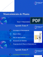 5° TEMA Mantenimiento Preventivo