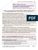 DepistageHypothèse de Douance Ou de Double Exceptionnalité Parents QDHD P Version 2 Avril 2021