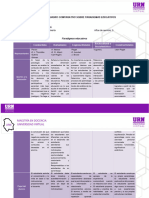 VI - Cuadro Comparativo Sobre Paradigmas Educativos