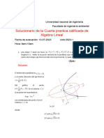 Solucionario pc-4 de Algebra Lineal Ciclo 2023-1