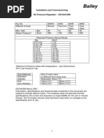 Bailey Regulator Es - g4!0!006 g4 Installation Commissioning