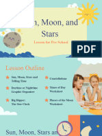 Sun, Moon, and Stars Lesson For Pre-School