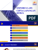 Konsep Awal - Omnibus Law Cipta Lapangan Kerja & Pemberdayaan UMKM