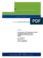 A Comparison of Forecasting Procedures F