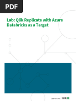 Lab - Qlik Replicate Azure Databricks